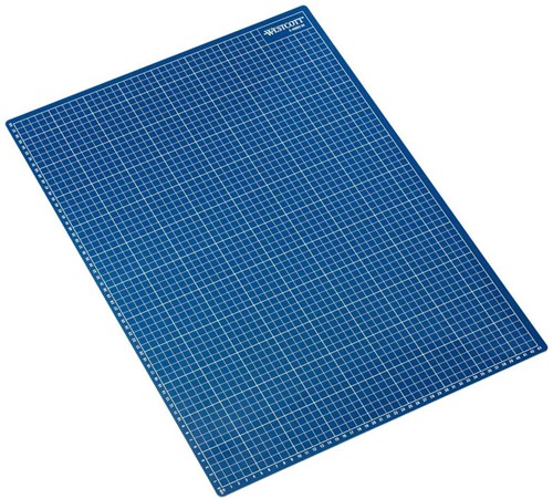 Snijmat Westcott zelfherstellend A2 5-laags blauw