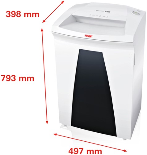 Papierversnipperaar HSM model SECURIO B32 snippers 4,5x30mm-2