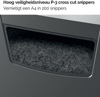 Papierversnipperaar Rexel Momentum X312 5x42mm-10