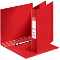 Ringband Esselte A5 2-rings Ø25mm rood