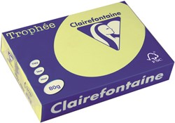 Printpapier Trophée A4 80 grams citroengeel 500 vel