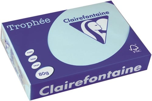 Printpapier Trophée A4 80 grams blauw 500 vel
