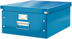Opbergbox Leitz WOW Click & Store 369x200x482mm blauw
