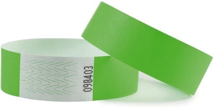 Polsband Combicraft Tyvek groen 19mm 100 stuks
