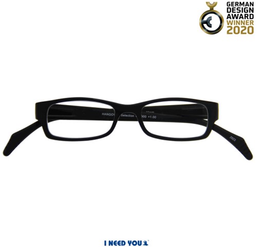 Leesbril I Need You Hangover selection G50900 zwart +2.00dpt
