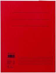 Dossiermap 3-kleps Quantore A4 rood | afname per 10 stuks