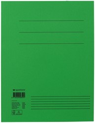 Dossiermap 3-kleps Quantore A4 groen | afname per 10 stuks