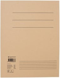 Dossiermap 3-kleps Quantore A4 chamois | afname per 10 stuks