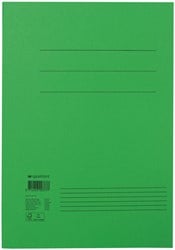 Dossiermap 3-kleps Quantore folio groen | afname per 10 stuks