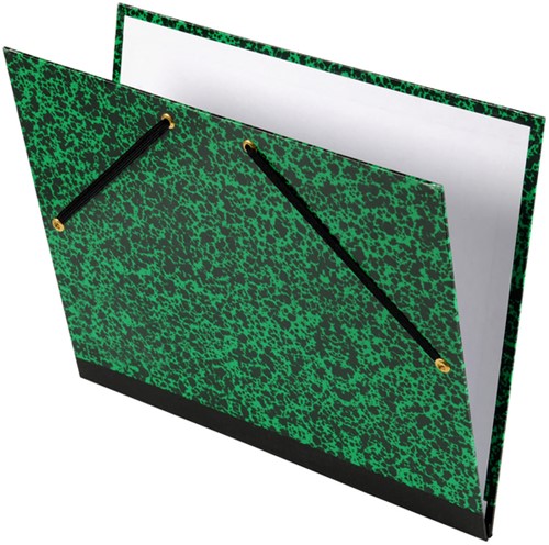 Tekenmap Canson studio 32x45cm 2 elastieken groen