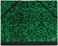 Tekenmap Canson studio 32x45cm 2 elastieken groen-2