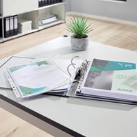 Showtassen Leitz A4 11-gaats 0,17mm generfd met expansievouw 10 stuks-12