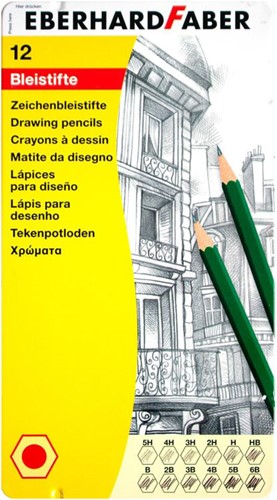 Potlood Eberhard Faber 12 hardheden-3