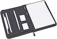 Schrijfmap Rillstab Excellent de Luxe A4 25x36cm lederlook zwart-2