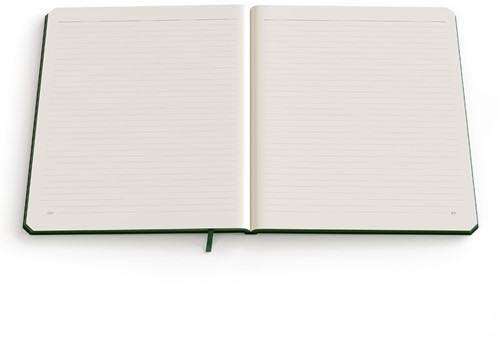 Notitieboek de KEMPEN large 171X220mm zachte kaft Origin - 192blz 90 grams chamois gelijnd papier-2