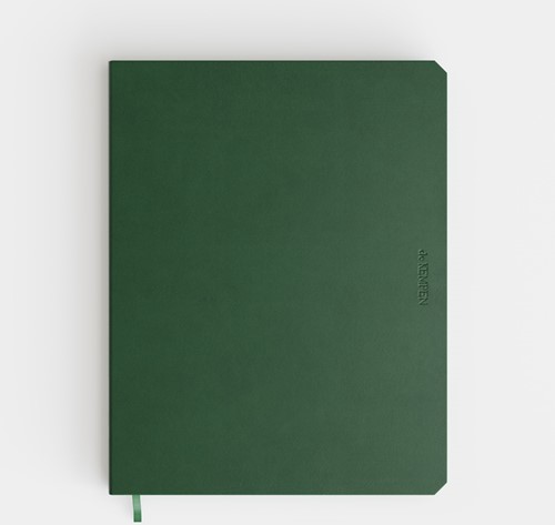 Notitieboek de KEMPEN large 171X220mm zachte kaft Origin - 192blz 90 grams chamois gelijnd papier