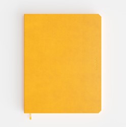Notitieboek de KEMPEN large 171X220mm zachte kaft Independent - 192blz 90 grams chamois gelijnd papier