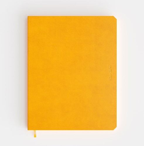 Notitieboek de KEMPEN CE 17X22cm zachte kaft Independent - 192blz 90 grams chamois gelijnd papier