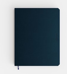 Notitieboek de KEMPEN large 171X220mm zachte kaft Silence - 192blz 90 grams chamois gelijnd papier