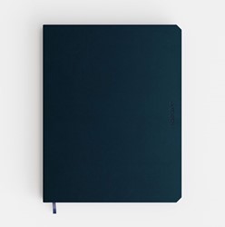 Notitieboek de KEMPEN CE 17X22cm zachte kaft Silience- 192blz 90 grams chamois gelijnd papier