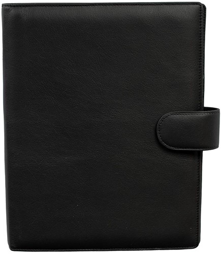 Agenda omslag Succes Senior model Nappa - zacht soepel kalfsnappa in de kleur zwart - mechaniek: 20mm PS212N02