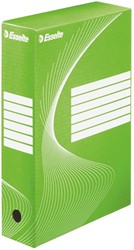 Archiefdoos Esselte boxy 230x80x320mm groen | afname per 25 stuks