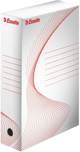 Archiefdoos Esselte 245x345x80mm wit | afname per 25 stuks