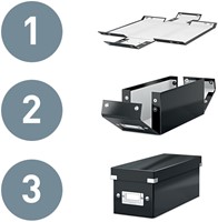 Opbergbox Leitz Click & Store 200x148x250mm wit-2