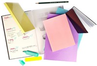 Dummybook Kangaro A4 100 grams 80 vel blanco hard cover violet-3