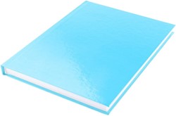Dummybook Kangaro A5 100 grams 80 vel blanco hard cover lichtblauw