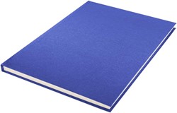 Dummybook Kangaro A4 140 grams 80 vel blanco hard linnen cover blauw