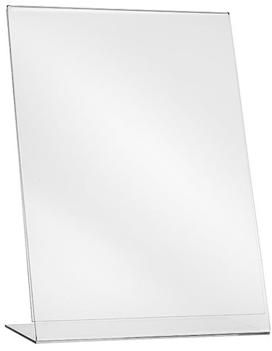 Prijskaarthouder 40x60mm transparant schuin model