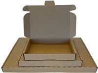 Brievenbusbox A5 binnenmaat: 230x160x26mm microgolf bruin-3