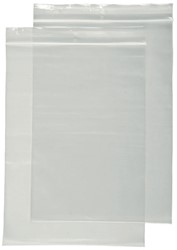 Gripzakje 350x450mm 50 micron transparant 100 stuks