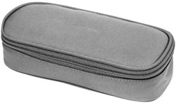 Schooletui Kangaro 220x50x90 stevig model lichtgrijs