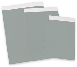 Cadeauzakjes 120x190mm dessin 574 zilver 200 stuks