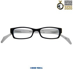 Leesbril I Need You Hangover selection G60200 zwart/wit +3.00dpt