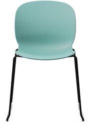 Vergaderstoel RBM Noor 6060 sledeframe kuip sea green
