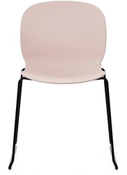 Vergaderstoel RBM Noor 6060 sledeframe kuip roze