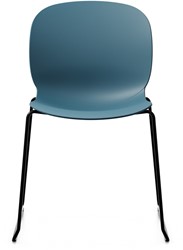Vergaderstoel RBM Noor 6060 sledeframe kuip turquoise