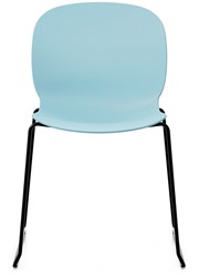 Vergaderstoel RBM Noor 6060 sledeframe kuip lichtblauw