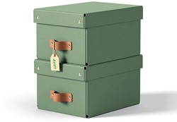 Opbergdoos Leitz Puro 200x150x280mm groen 2 stuks