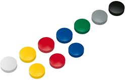 Magneten Solid Maul rond 15mm assorti trekkracht 0,15kg 10 stuks