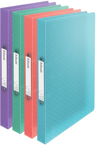 Ringband Esselte Colour'Breeze A4 2-rings Ø25mm PP assorti