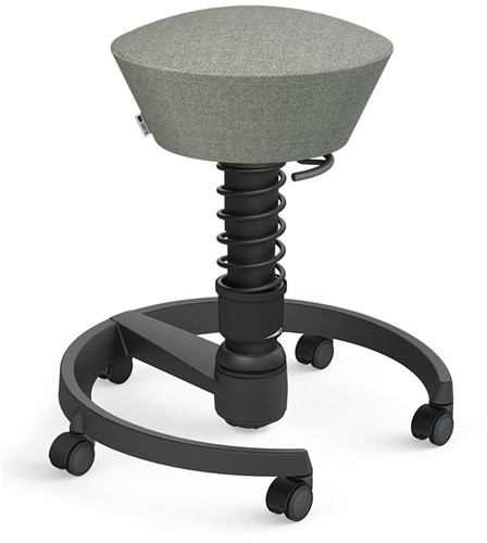 Kruk Aeris Swopper bekleed Capture grijs melange + wielen (zwart)