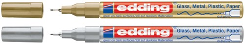Lakmarker Edding 780 0.8mm zilver-3