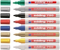 Lakmarker Edding 750 2-4mm rood-3