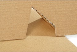 Draaipak A4+ 330x250x10/60mm voorzien van plakstrip