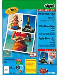 Fotopapier Sigel Ultra Paper glossy A4 190 grams 50 vel SI-IP639