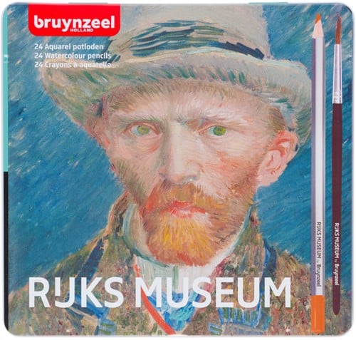 Aquarelpotlood Bruynzeel Van Gogh 24-delig assorti